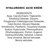 Obrázek z Hyaluronic Acid krém 